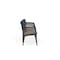 Lesro Lenox Steel 4 Seat Tandem Seating Metal Frame, Charcoal, RS Night Sky Back, MD Farro Seat LS4103 - alternate 2